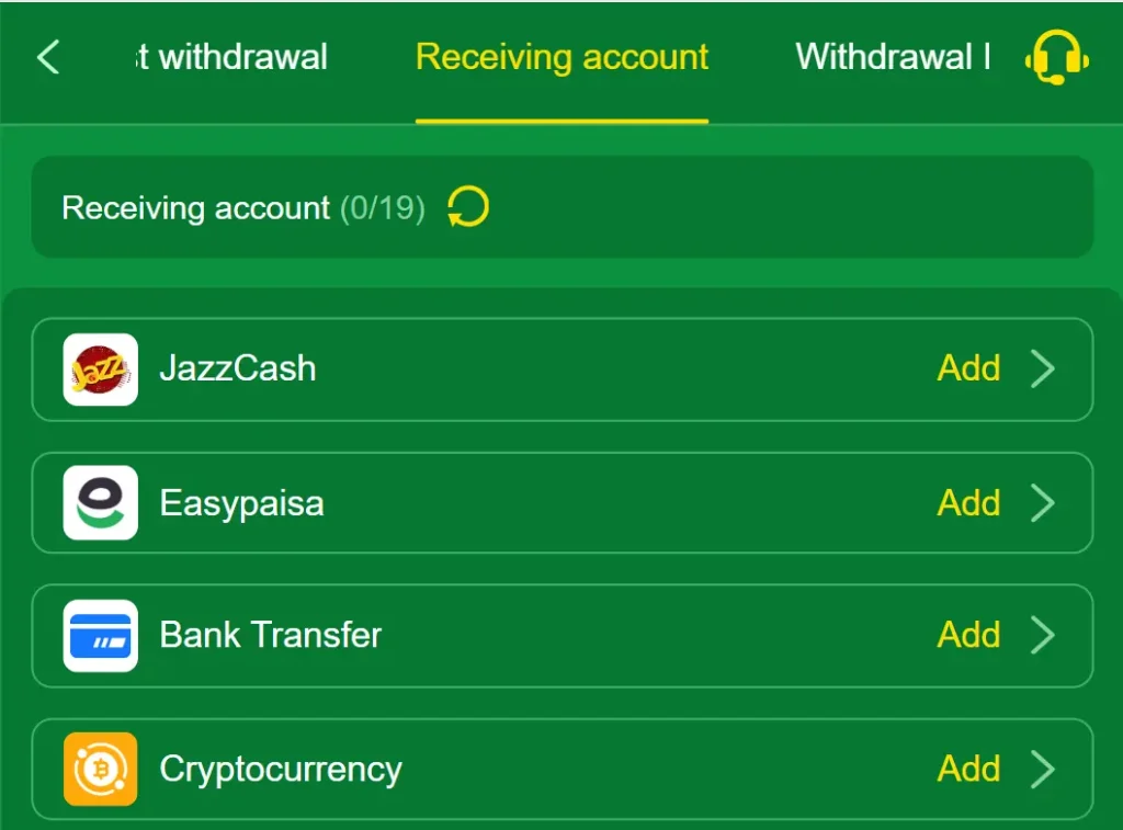 Pak998 Game Payment Gateways